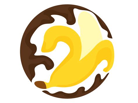 Banana Chocolate Logo Icon 12986801 Png