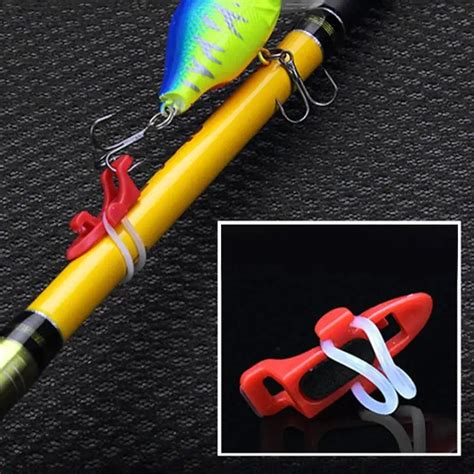 Plastic Fishing Hook Keeper For Fishing Rod Pole Fishing Lures Bait