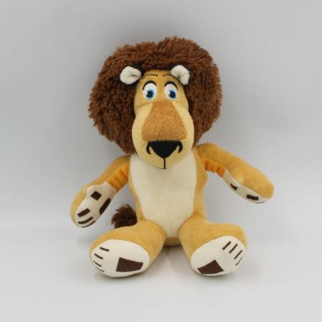 Peluche Lion Alex Madagascar Dreamworks Heroes