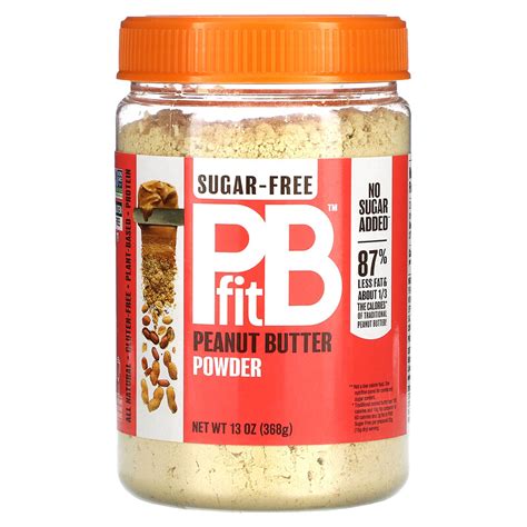 Pbfit Peanut Butter Powder Sugar Free Oz G