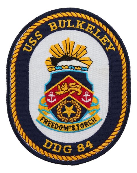 USS Bulkeley DDG-84 Ship Patch | Flying Tigers Surplus