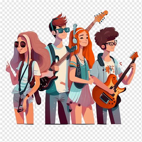 People Playing Guitar Png Pngwing