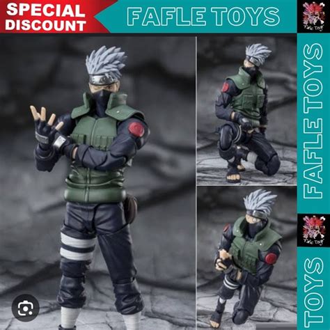 Jual SHF Kakashi SHF Naruto Uzumaki The Jinchuriki Action Figure