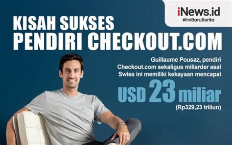 Infografis Kisah Sukses Pendiri Chekcout