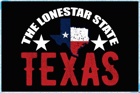 The Lone-star State Texas Graphic by Teamwork · Creative Fabrica