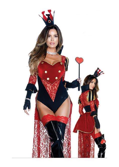 Royal Queen Of Hearts Women Costume Sexy Costumes