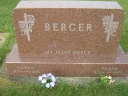 Frank Berger 1884 1960 Memorial Find A Grave