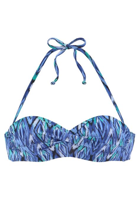 Vivance B Gel Bandeau Bikini Top Pari Mit Getwisteter Optik Online