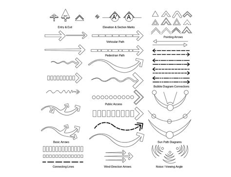 Architecture Symbols CAD Block (Free Dwg.) - Layak Architect