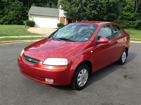 Buy Used Chevrolet Aveo Lt Sedan Door L In Charlotte North