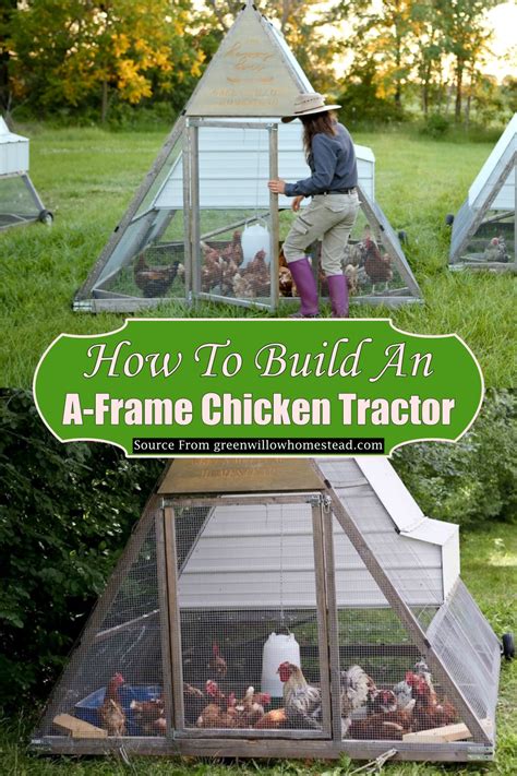 Diy Chicken Tractor Plans That Anyone Can Make Diyscraftsy