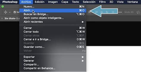 Curso De Photoshop Abrir Archivos En Photoshop
