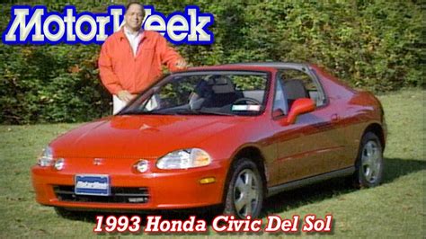 1993 Honda Civic Del Sol Retro Review Youtube