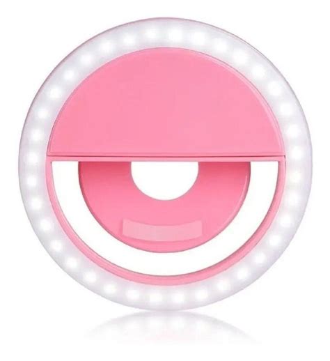 Luz Selfie Ring Light Clipe Anel Led Flash Celular Novidade Luz De