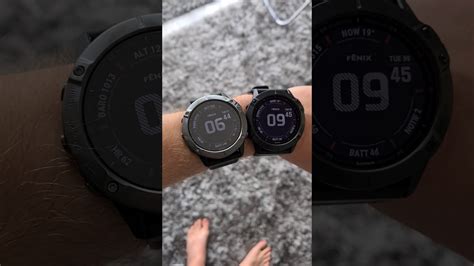 Garmin Fenix 6x Sapphire Vs Garmin Fenix 6x Pro Gorilla Glass Youtube