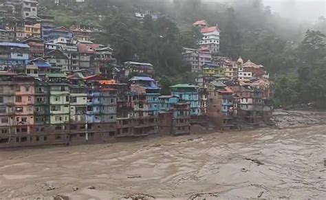 Flash Floods In Sikkim After Cloudburst Parts Of National Highway