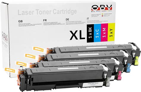 OBV 4X kompatibler Toner als Ersatz für Canon 067H 067 5106c002