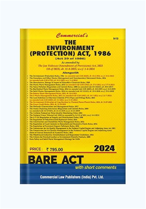 The Environment Protection Act 1986