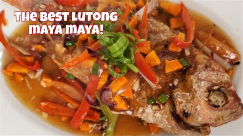 MASARAP NA LUTO NG MAYA MAYA YouTube