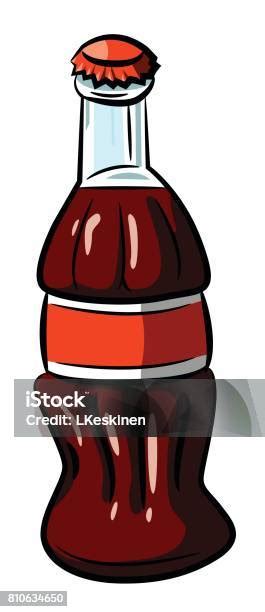 Cartoon Image Of Bottle Icon Coke Drink Symbol Stock Illustration