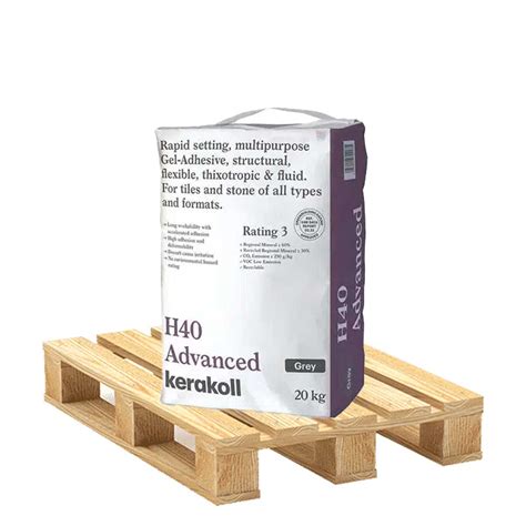 Kerakoll H Advanced Rapid Set Grey S Adhesive Kg Pallet Deal