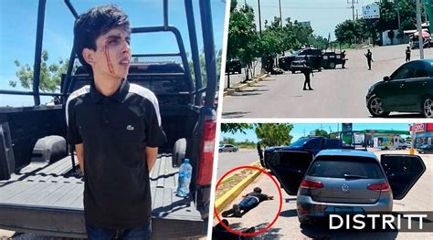 Sinaloa Captan Balacera Entre Polic As Y Sicarios Video