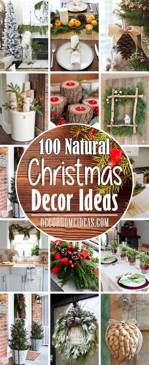 Natural Diy Christmas Decor Ideas For A Perfect Holiday Natural