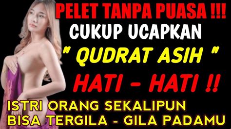 PELET CINTA TANPA PUASA CUKUP UCAPKAN DOA INI HATI HATI ISTRI ORANG