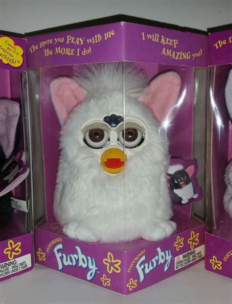 Original Vintage 1998 Furby Lot 90s Toys Limited Edition Rare Tiger