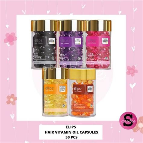 Ellips Hair Vitamin Oil Capsule 50s Shopee Singapore