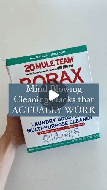 Care Cleaning On Instagram Six Ways To Clean With Borax Deodorize