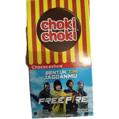 Jual Choki Choki Chococashew 20 Pcs X 10 Gr Shopee Indonesia