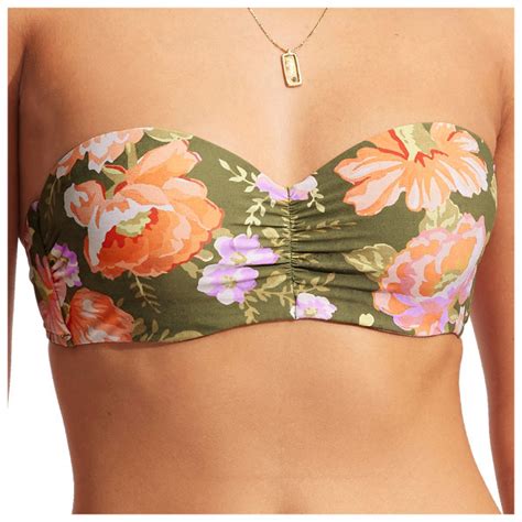 Seafolly Paradise Garden Bustier Bandeau Bikini Top Damen Online