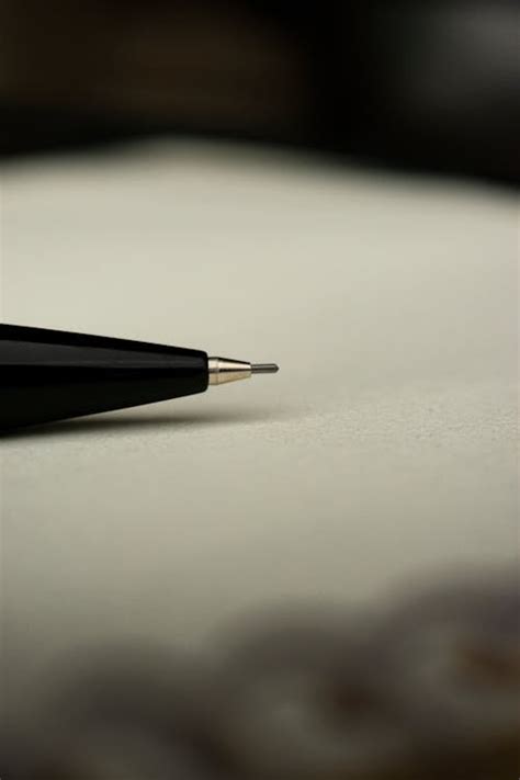 close    ballpoint tip  stock photo