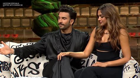 Koffee With Karan Season 8 Deepika Padukone And Ranveer Singh