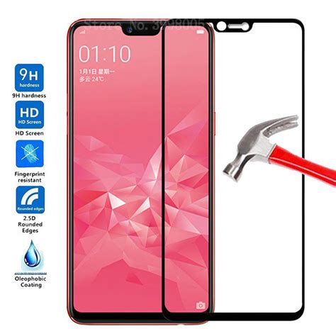 Buy 9h Full Cover Tempered Glass For Oppo A3s Screen Protector Glass Film At Affordable Prices