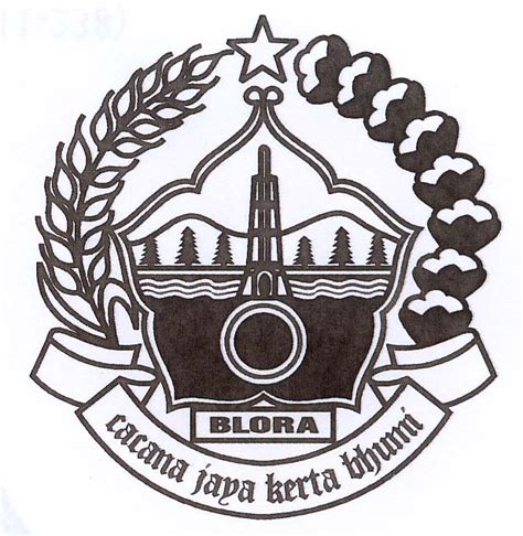 KUMPULAN LOGO Logo Pemkab BLORA Hitamputih