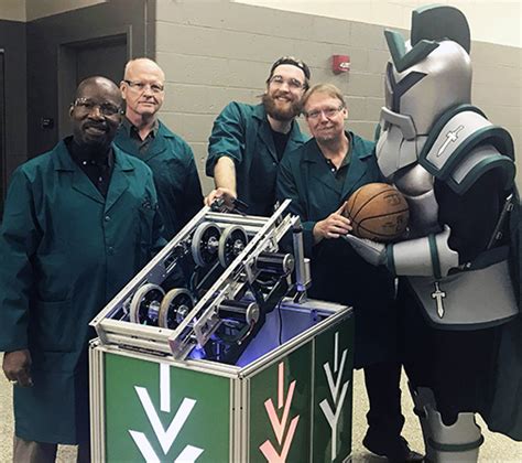 A Basketball Shooting Robot Ivy Tech Made One