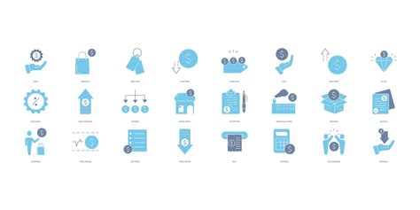 Price Icons Set Set Of Editable Stroke Icons Set Of Price