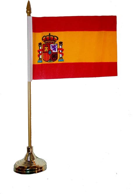 Amazon Spain Espana Small X Inch Mini Country Stick Flag