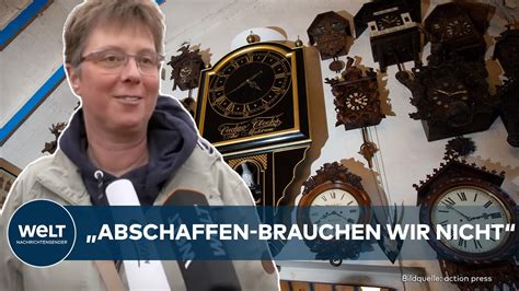 UHR UMSTELLUNG AUF WINTERZEIT Wer Hat An Der Uhr Gedreht Braut Es Das