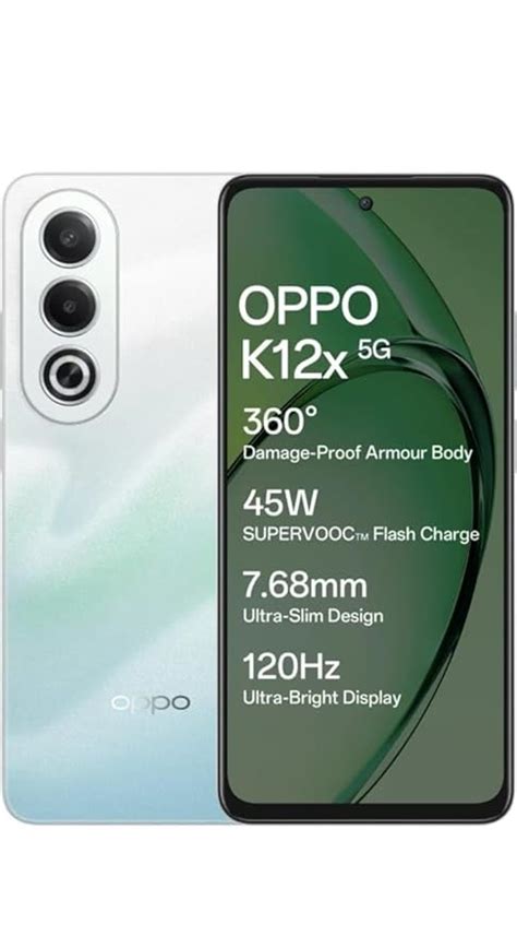 Oppo K X G With W Supervooc Charger In The Box Breeze Blue Gb