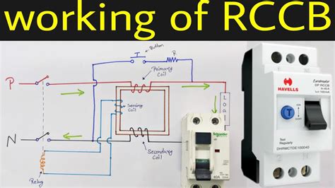 Elcb And Rccb Circuit Diagram Earth Leakage Circuit Breaker