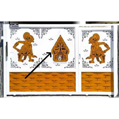 jual pagar cutting laser wayang pintu gerbang besi plat laser shopee
