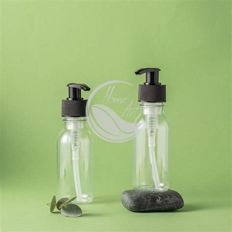 Флакон ПЭТ б/цв, с дозатором Черным для крема, мыла, шампуня, 100 мл ...