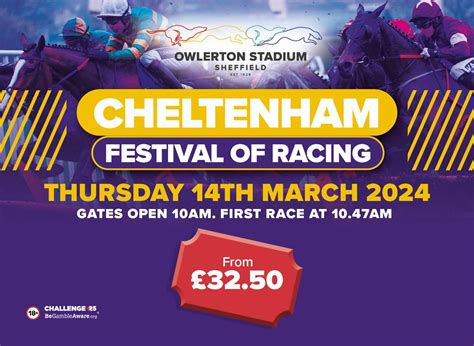 Cheltenham Festival 2024 at Owlerton Stadium - Mar 14, 2024