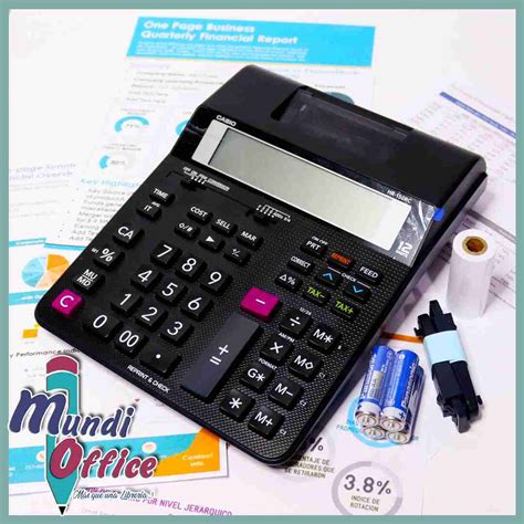 CALCULADORA IMPRESORA CASIO HR 150RC Mundi Office