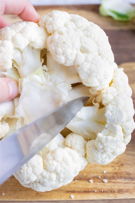 How To Cut Cauliflower Easily And Less Mess Evolving Table