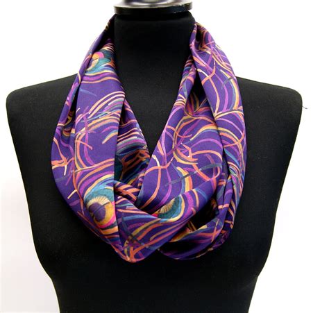 Liberty Belgravia Silk Satin Scarf Designed And Made In Scotland By