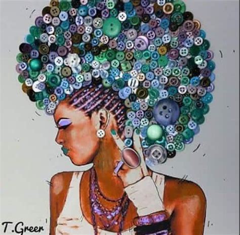 ️👏🏾👏🏾 Afro Art Hair Art Natural Hair Art